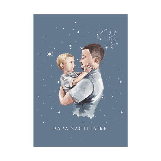 Poster Papa Sagittaire et son fils