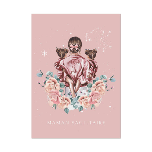 Poster Maman Sagittaire et ses filles