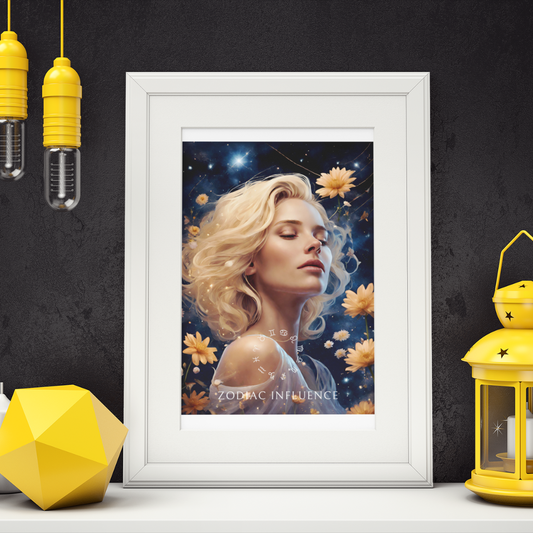 Poster Astrologique Zodiac Influence - Gabrielle