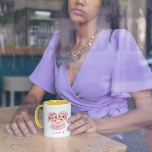 Mug Baby Girl Gémeaux