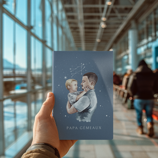Carnet Papa Gémeaux et son fils