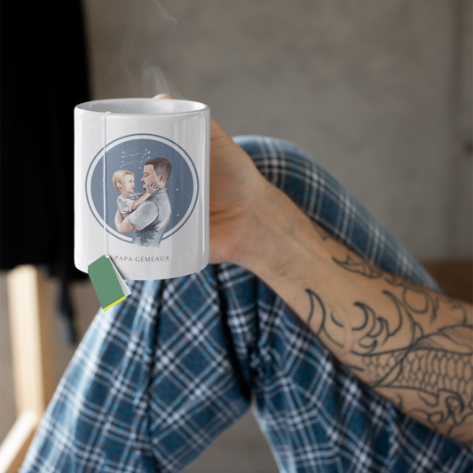 Mug Papa Gémeaux et son fils