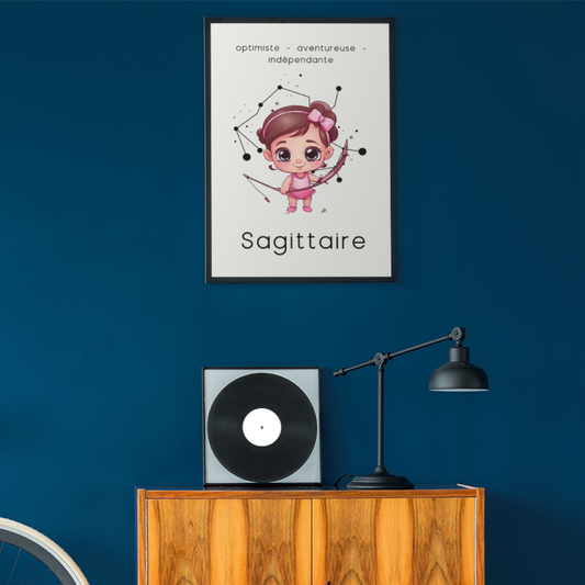 Poster Baby Girl BEIGE - Scorpion