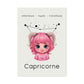 Poster Baby Girl BEIGE - Capricorne