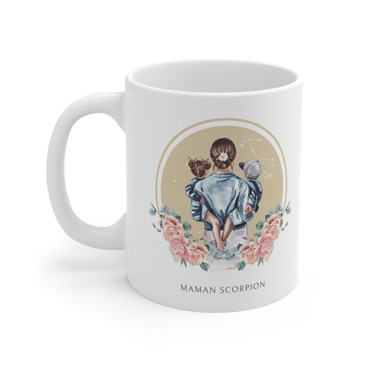Mug Maman Scorpion avec son fils et sa fille
