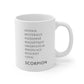 Mug Homme Scorpion