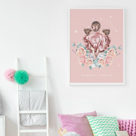 Poster Maman Cancer et ses filles