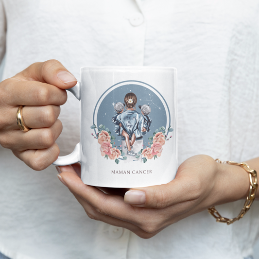 Mug Maman Cancer et ses fils