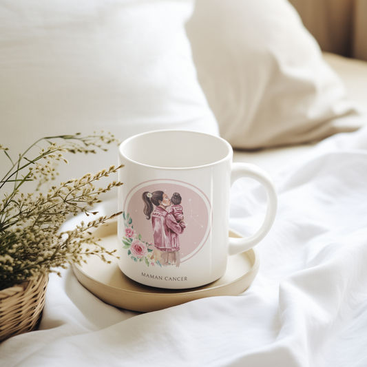 Mug Maman Cancer et sa fille