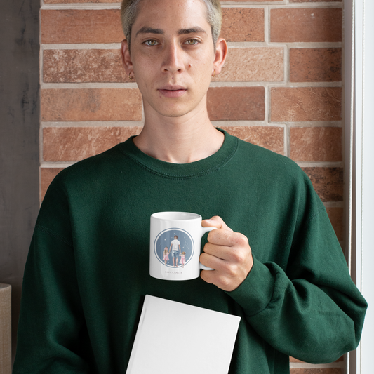 Mug Papa Cancer et ses filles