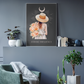 Poster Astrologique Zodiac Influence - Rose