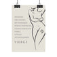 Poster Femme Vierge