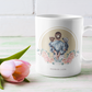 Mug Maman Lion avec son fils et sa fille