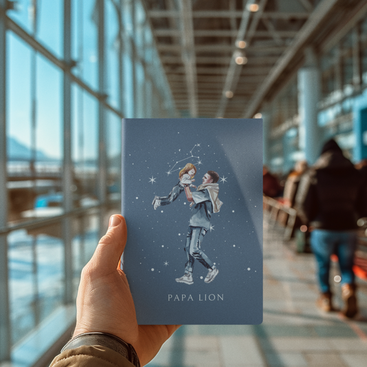 Carnet Papa Lion et sa fille