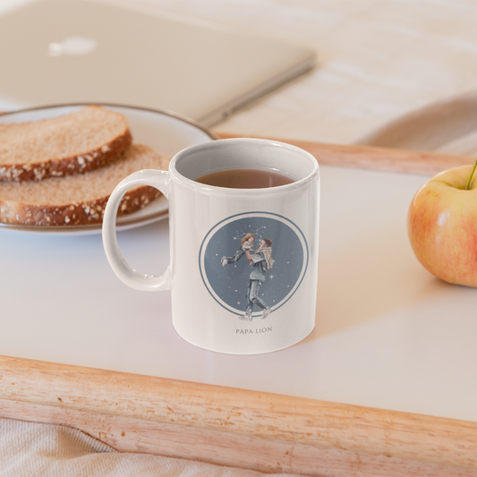 Mug Papa Lion et sa fille