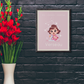 Poster Baby Girl ROSE - Verseau