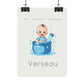 Poster Baby Boy BEIGE - Verseau