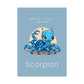 Poster Baby Boy BLEU - Scorpion