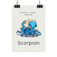 Poster Baby Boy BEIGE - Scorpion