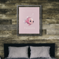 Poster Baby Girl ROSE - Poissons