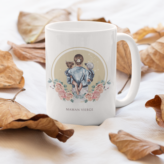 Mug Maman Vierge avec son fils et sa fille