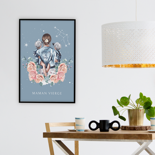 Poster Maman Vierge et ses fils
