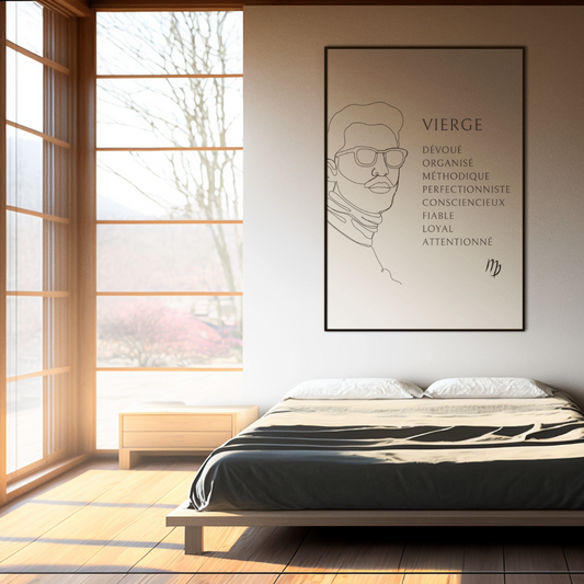 Poster Homme Vierge