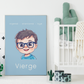Poster Baby Boy BEIGE - Vierge