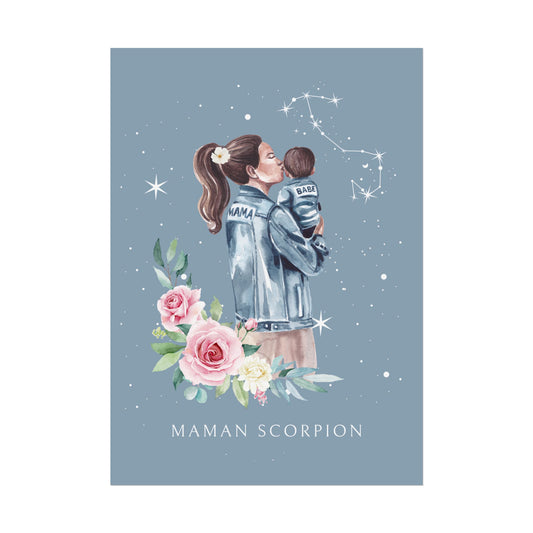 Poster Maman Scorpion et son fils