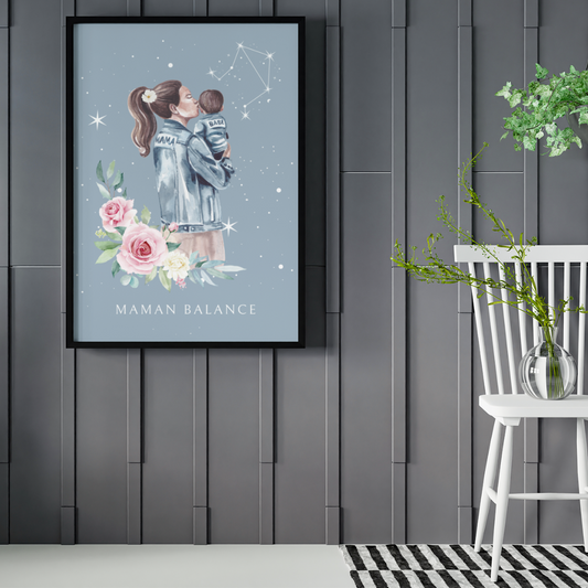 Poster Maman Balance et son fils