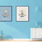 Poster Baby Boy BEIGE - Balance