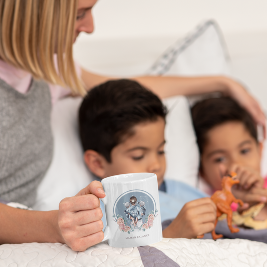 Mug Maman Balance et ses fils
