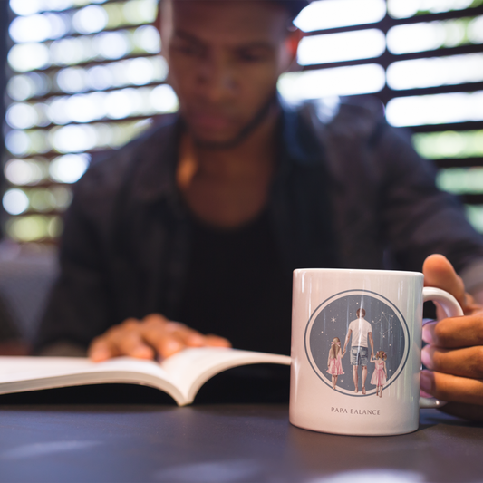 Mug Papa Balance et ses filles