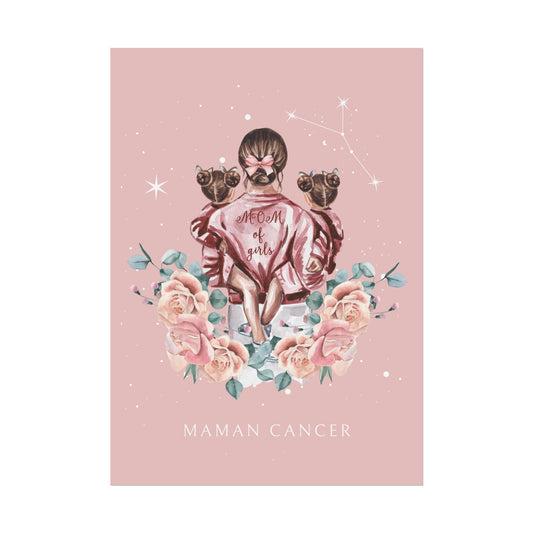 Poster Maman Cancer et ses filles