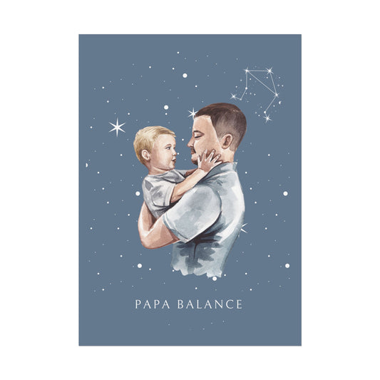 Poster Papa Balance et son fils