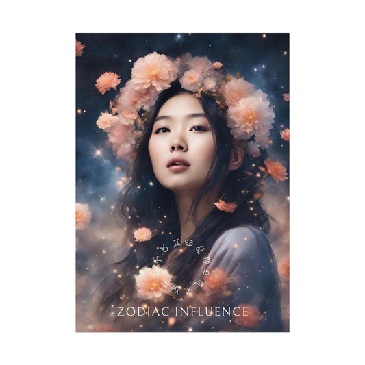 Poster Astrologique Zodiac Influence - Meiying