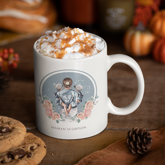 Mug Maman Scorpion et ses fils