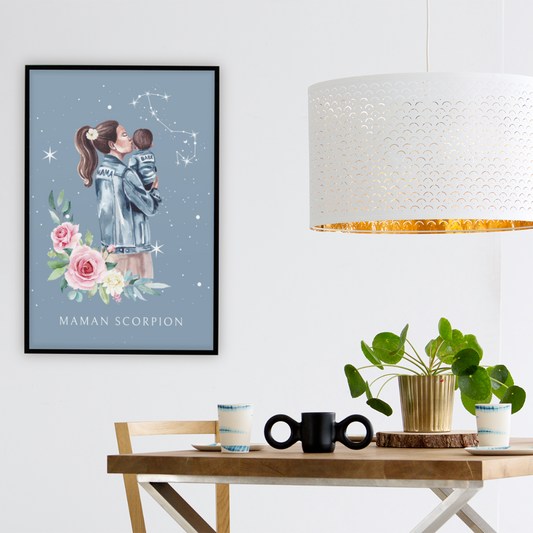 Poster Maman Scorpion et son fils
