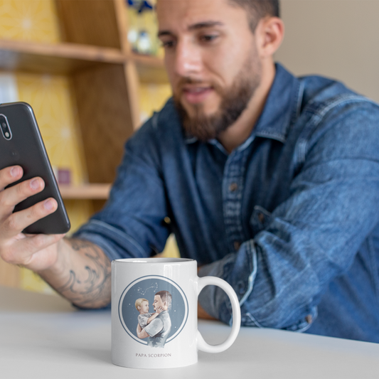 Mug Papa Scorpion et son fils