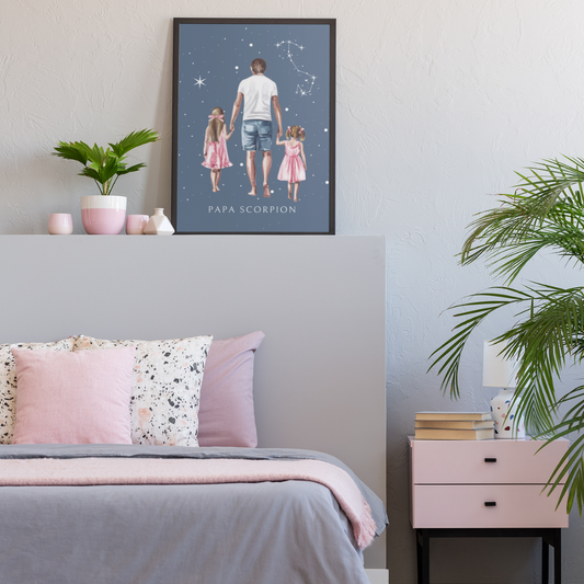 Poster Papa Scorpion et ses filles