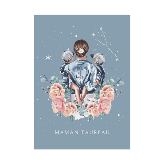 Poster Maman Taureau et ses fils