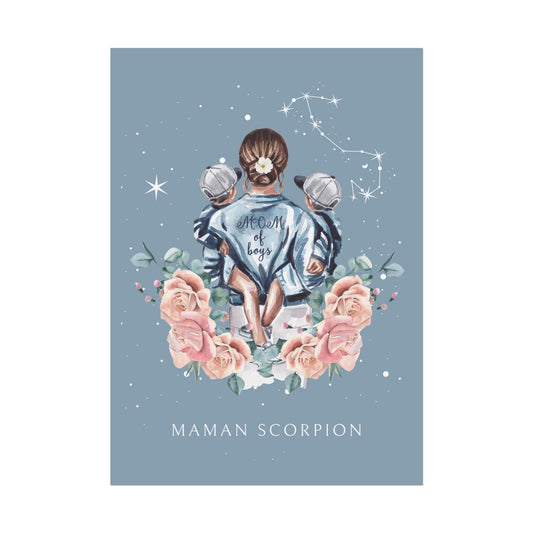 Poster Maman Scorpion et ses fils