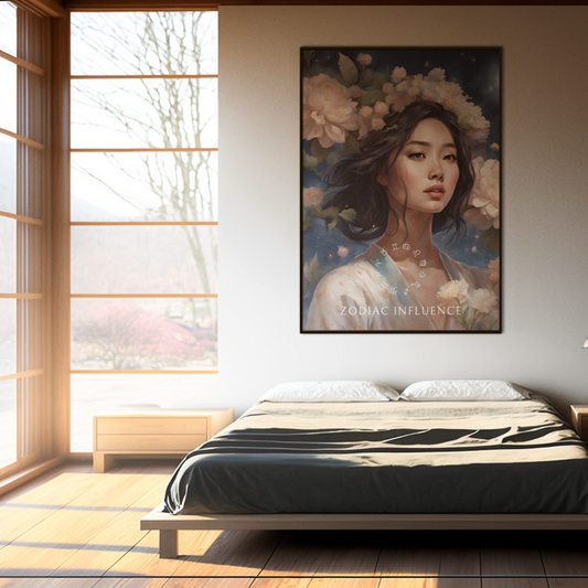 Poster Astrologique Zodiac Influence - Jiawei