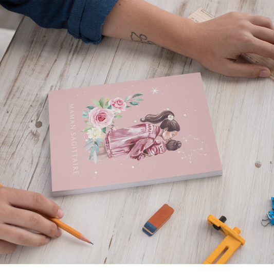 Carnet Maman Sagittaire et sa fille