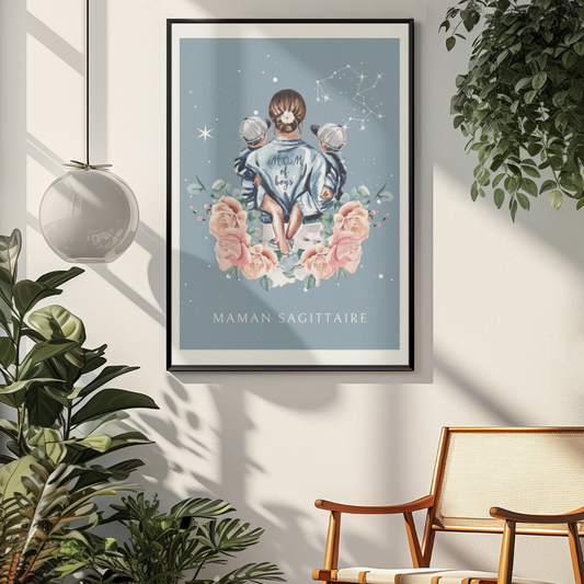 Poster Maman Sagittaire et ses fils
