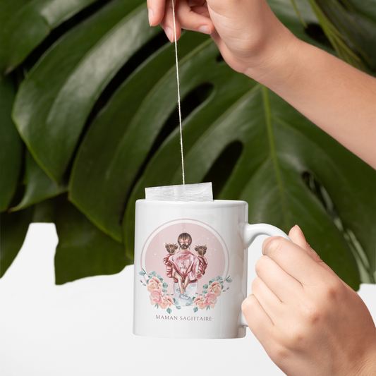 Mug Maman Sagittaire et ses filles