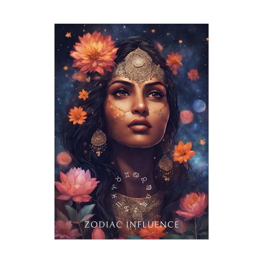Poster Astrologique Zodiac Influence - Lakshmi