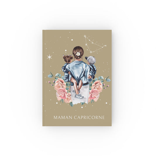 Carnet Maman Capricorne avec son fils et sa fille