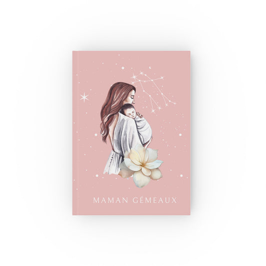 Carnet Maman Gémeaux et son bébé fille
