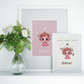Poster Baby Girl BEIGE - Bélier